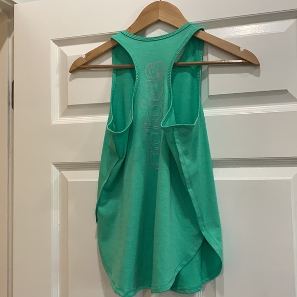 GIRLS: Adidas Racerback Tank Size L (12/14) - Picture 2 of 6